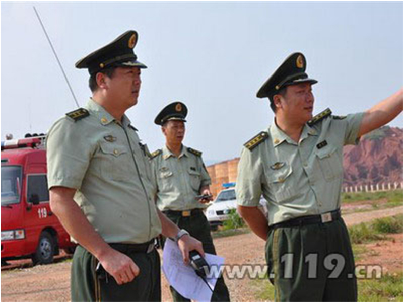 COFDM无线图传设备在广西南宁消防开展大型火灾扑救通信保障演练