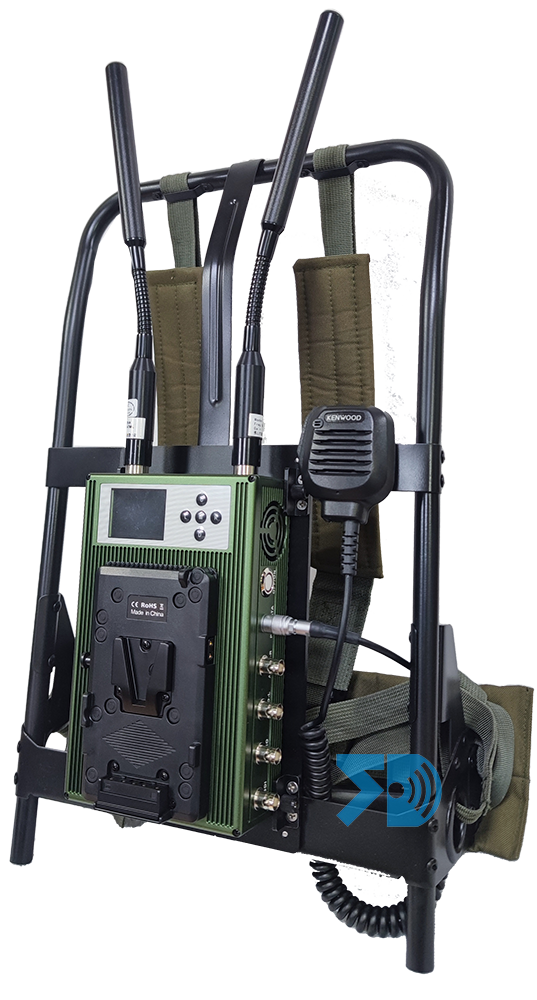 HD1080PTA单兵式双向语音高清无线图像传输系统